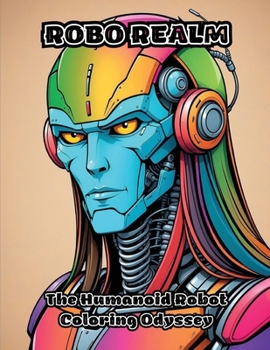 Paperback Robo Realm: The Humanoid Robot Coloring Odyssey Book