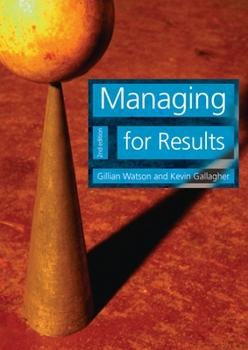 Paperback Managing for Results Book