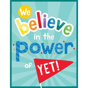 Wall Chart We Believe in the Power of Yet! Chart Book