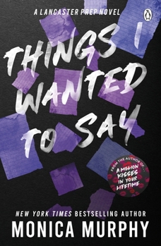 Paperback Things I Wanted To Say: The heart-pounding and darkly romantic TikTok sensation Book