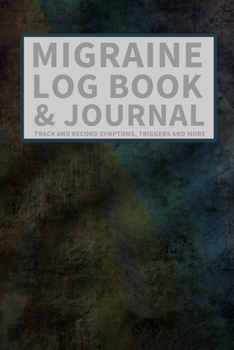 Paperback Migraine Log Book & Journal: Track & Record Symptoms Triggers and More Book