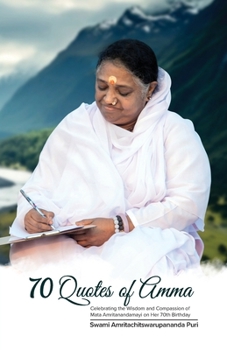 Paperback 70 Quotes of Amma Book