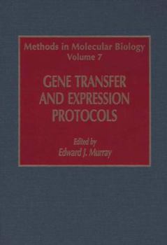 Paperback Gene Transfer and Expression Protocols Book