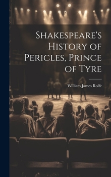 Hardcover Shakespeare's History of Pericles, Prince of Tyre Book