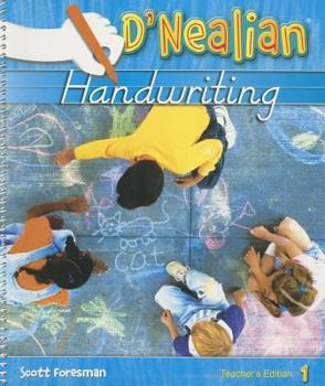 Spiral-bound D'Nealian Handwriting, Grade 1 Book
