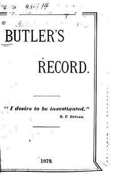Butler's Record (Classic Reprint)