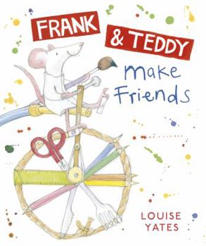 Hardcover Frank and Teddy Make Friends Book