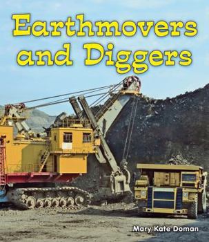 Library Binding Earthmovers and Diggers Book