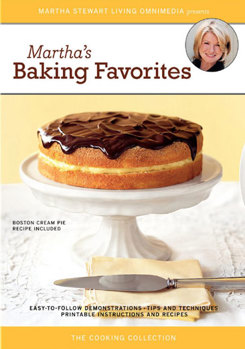 DVD Martha Stewart: Martha's Baking Favorites Book