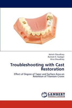 Paperback Troubleshooting with Cast Restoration Book