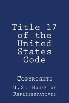 Paperback Title 17 of the United States Code: Copyrights Book