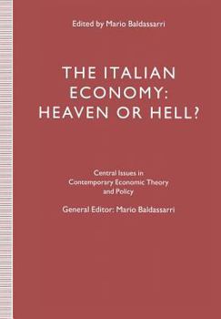 Paperback The Italian Economy: Heaven or Hell? Book