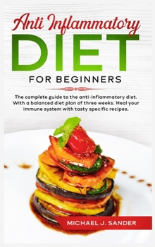 Hardcover Anti Inflammatory Diet For Beginners Book