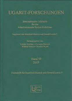 Ugarit-Forschungen 50 (2019) (Ugarit-Forschungen. Jahrbuch)