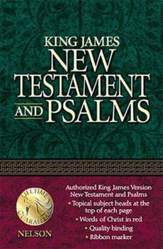 Bonded Leather Coat Pocket New Testament and Psalms Book