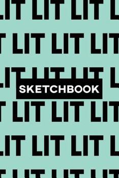 Paperback Sketchbook: Lit Typography Meme Pattern Book