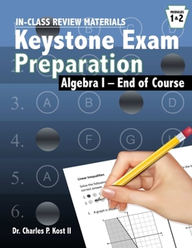 Paperback Algebra Keystone Exam Program In-Class Activities Book