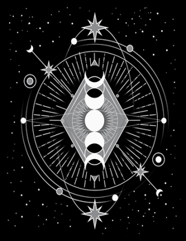 Notebook : Moon Phase Galaxy College Ruled 110 Pages Lined Astronomy Notebooks for School Writing Notes Journal for Students (8. 5 X 11 In)