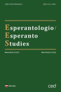 Paperback Esperantologio / Esperanto Studies. Nova Serio / New Series 3 (11) [Esperanto] Book