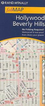 Map Rand McNally fabMap Hollywood Beverly Hills Book