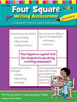 Paperback Four Square Secondary Assessment: A Companion to the Four Square Writing Method Book