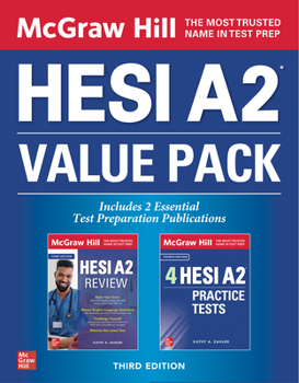 Paperback McGraw Hill Hesi A2 Value Pack, Third Edition Book