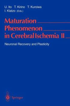 Paperback Maturation Phenomenon in Cerebral Ischemia II: Neuronal Recovery and Plasticity Book