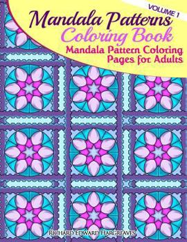 Paperback Mandala Pattern Coloring Pages for Adults Book
