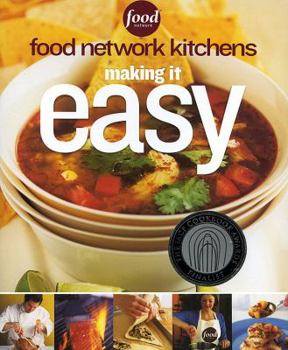 Paperback Food Network Kitchens: Making It Easy Book