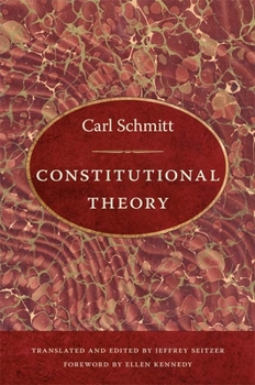 Hardcover Constitutional Theory Book