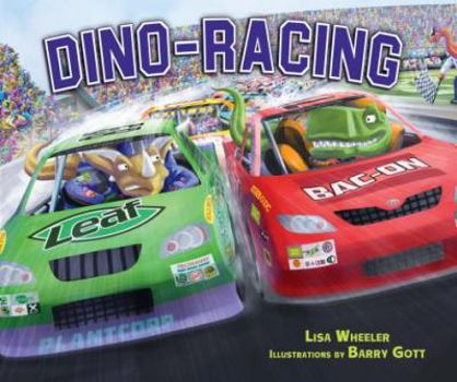 Hardcover Dino-Racing Book