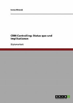 Paperback CRM-Controlling: Status quo und Implikationen [German] Book