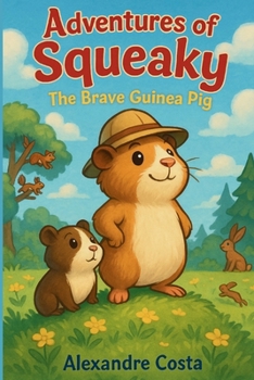 Paperback Adventures of Squeaky: The Brave Guinea Pig Book