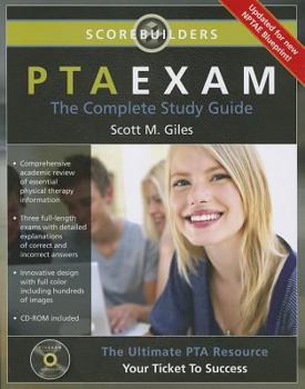 Paperback PTA Exam: The Complete Study Guide [With CDROM] Book