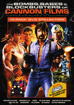 DVD Cannon Films 10-Pack Collection Book