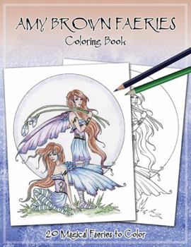 Paperback Amy Brown Faeries Coloring Book 3 Book