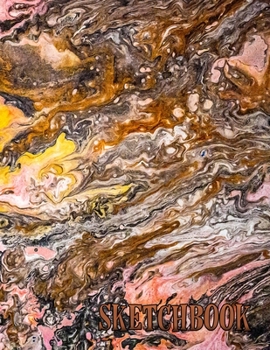 Sketchbook: Notebook for Sketching, Doodling, Painting, Drawing or Writing 8.5 x 11 100 Pages, 8.5 x 11 (Pretty Cute Abstract Cover Vol.57) (Jolly Pockets Sketchbooks)