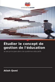 Paperback Étudier le concept de gestion de l'éducation [French] Book