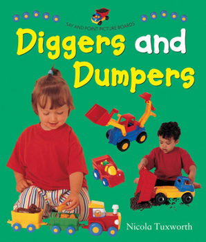 Board book Diggers and Dumpers Book