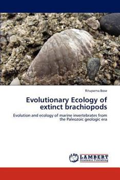 Paperback Evolutionary Ecology of extinct brachiopods Book