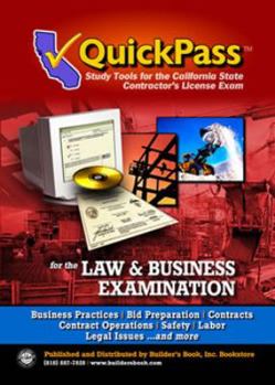 Misc. Supplies QuickPass Study Tools for the Law & Business Examination and Study Guide Book