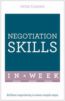 Paperback Successful Negotiating in a Week Book