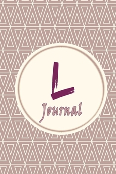 Paperback Initials Letter "L" journal: Journal & personal diary for women and girls: personal notebook "L" with a lovely heart Monogram journal: Size at 6*9 Book