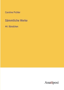 Paperback Sämmtliche Werke: 44. Bändchen [German] Book