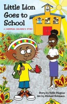 Paperback Little Lion Goes to School Book