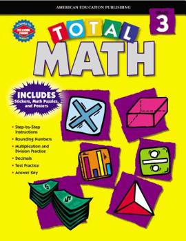 Paperback Total Math: Grade 3 [With Stickers] Book