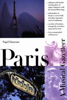 Hardcover Paris--A Musical Gazetteer Book