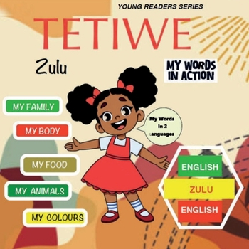 Paperback TETIWE MY WORDS IN ACTION - Zulu Book