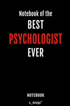 Notebook for Psychologists / Psychologist: awesome handy Note Book [120 blank lined ruled pages]