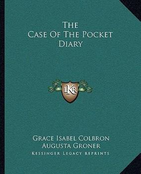 Paperback The Case Of The Pocket Diary Book